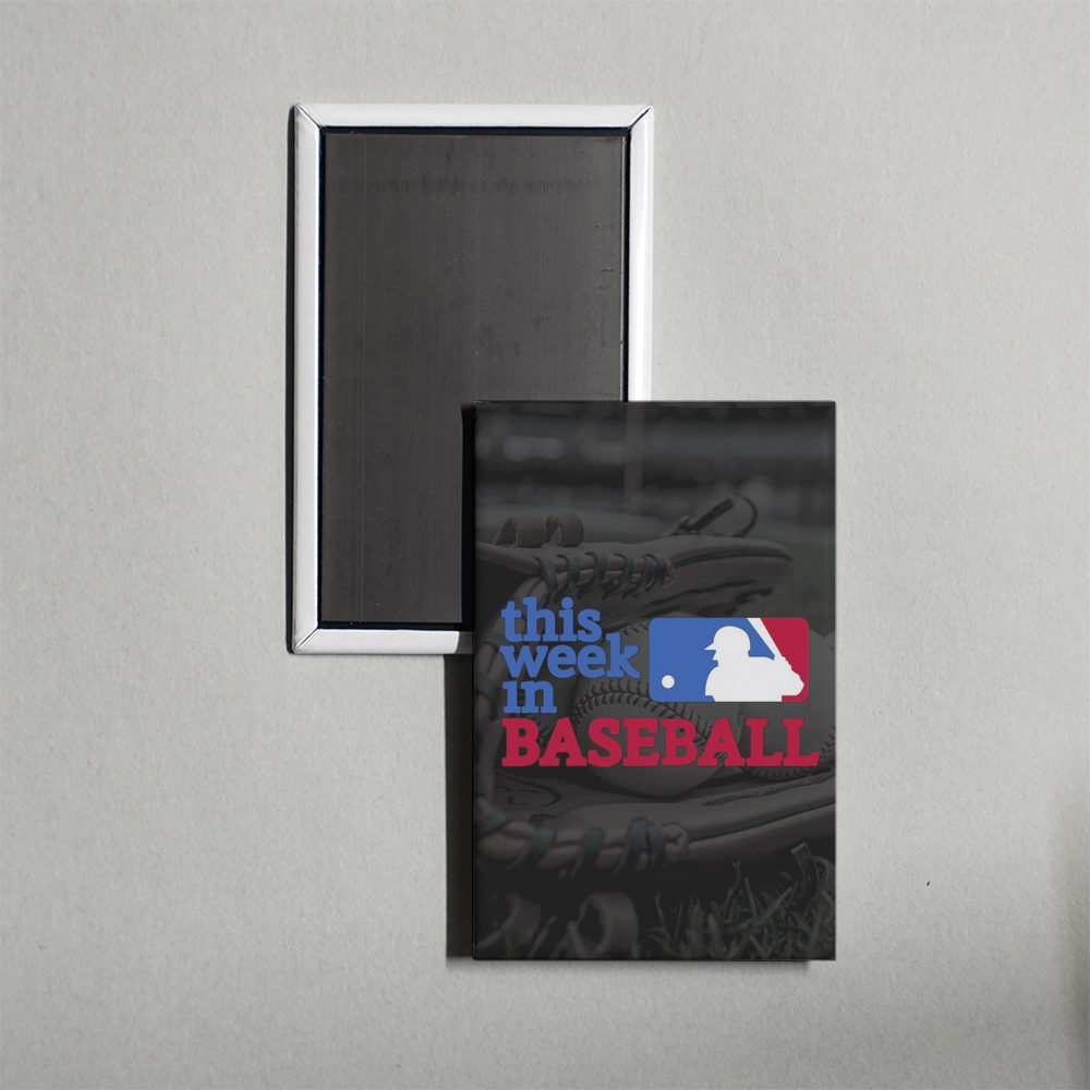 This Week in Baseball TV Show Fridge Magnet