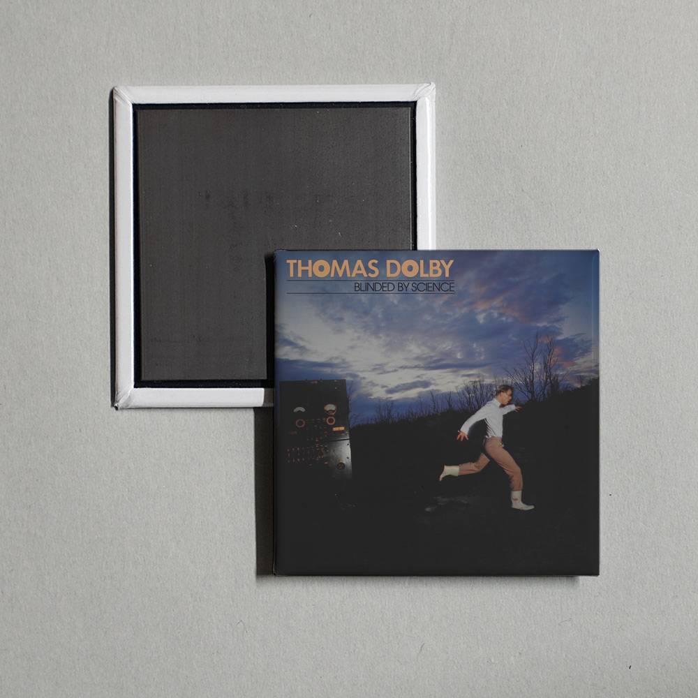 Thomas Dolby - Blinded By Science Album Cover Fridge Magnet