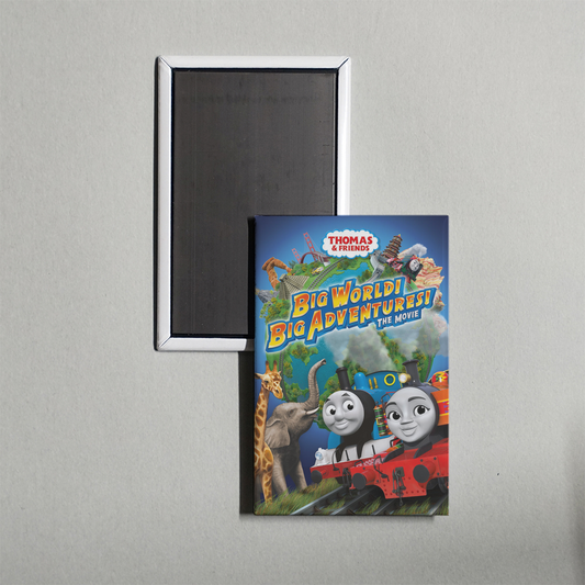 Thomas & Friends Big World! Big Adventures! The Movie Mini Movie Fridge Magnet