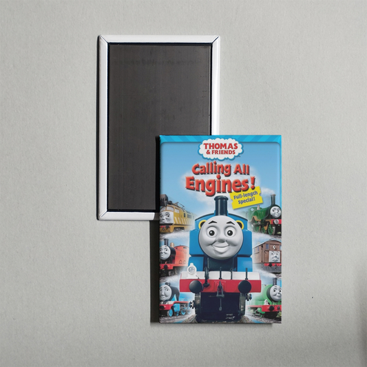 Thomas & Friends Calling All Engines! Mini Movie Fridge Magnet
