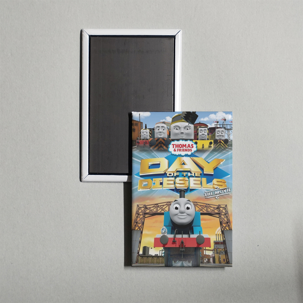 Thomas & Friends Day of the Diesels - The Movie Mini Movie Fridge Magnet