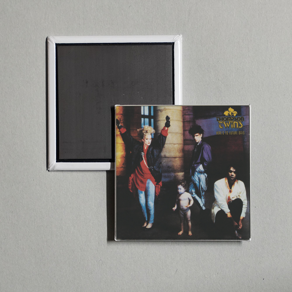 Thompson Twins - Here's to Future Days Album Cover Fridge Magnet