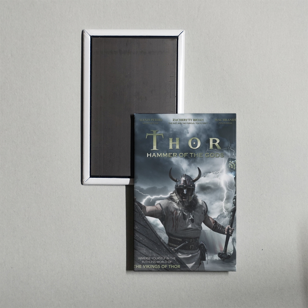 Thor - Hammer of the Gods Mini Movie Fridge Magnet