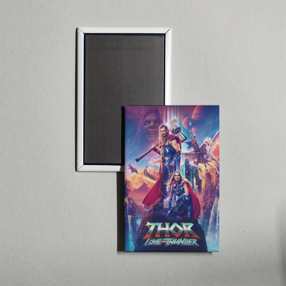 Thor Love and Thunder Mini Movie Fridge Magnet