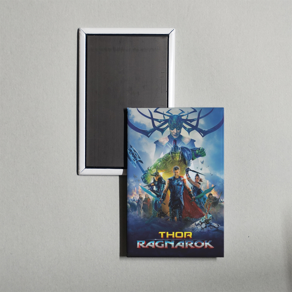 Thor Ragnarok Mini Movie Fridge Magnet
