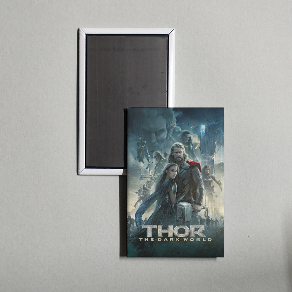 Thor The Dark World Mini Movie Fridge Magnet