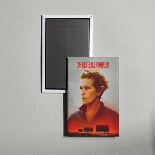 Three Billboards Outside Ebbing, Missouri Mini Movie Fridge Magnet