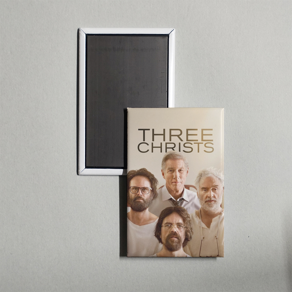 Three Christs Mini Movie Fridge Magnet