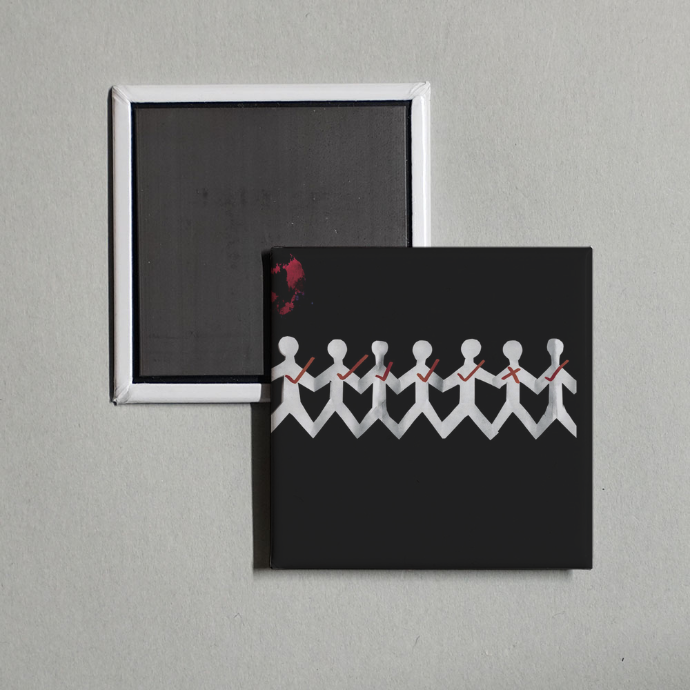 Three Days Grace - One-X Album Cover Fridge Magnet
