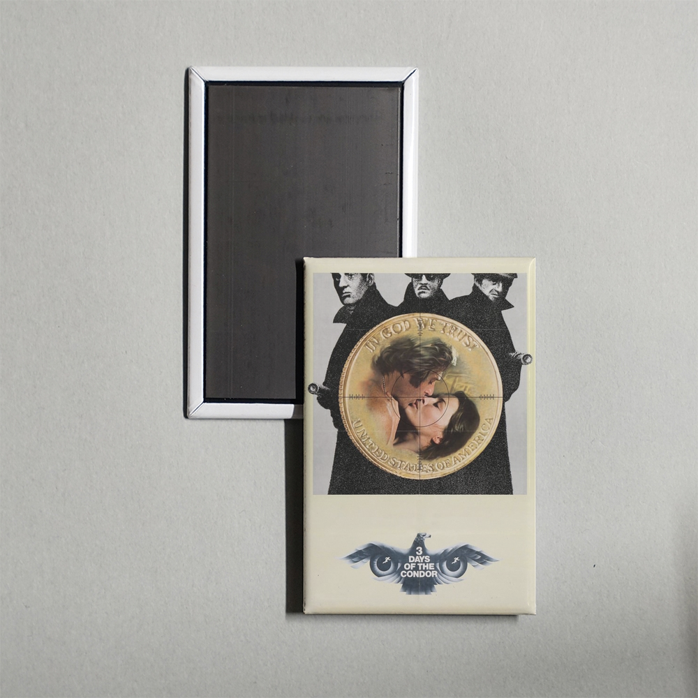 Three Days of the Condor Mini Movie Fridge Magnet