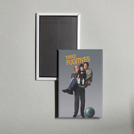 Three Fugitives Mini Movie Fridge Magnet