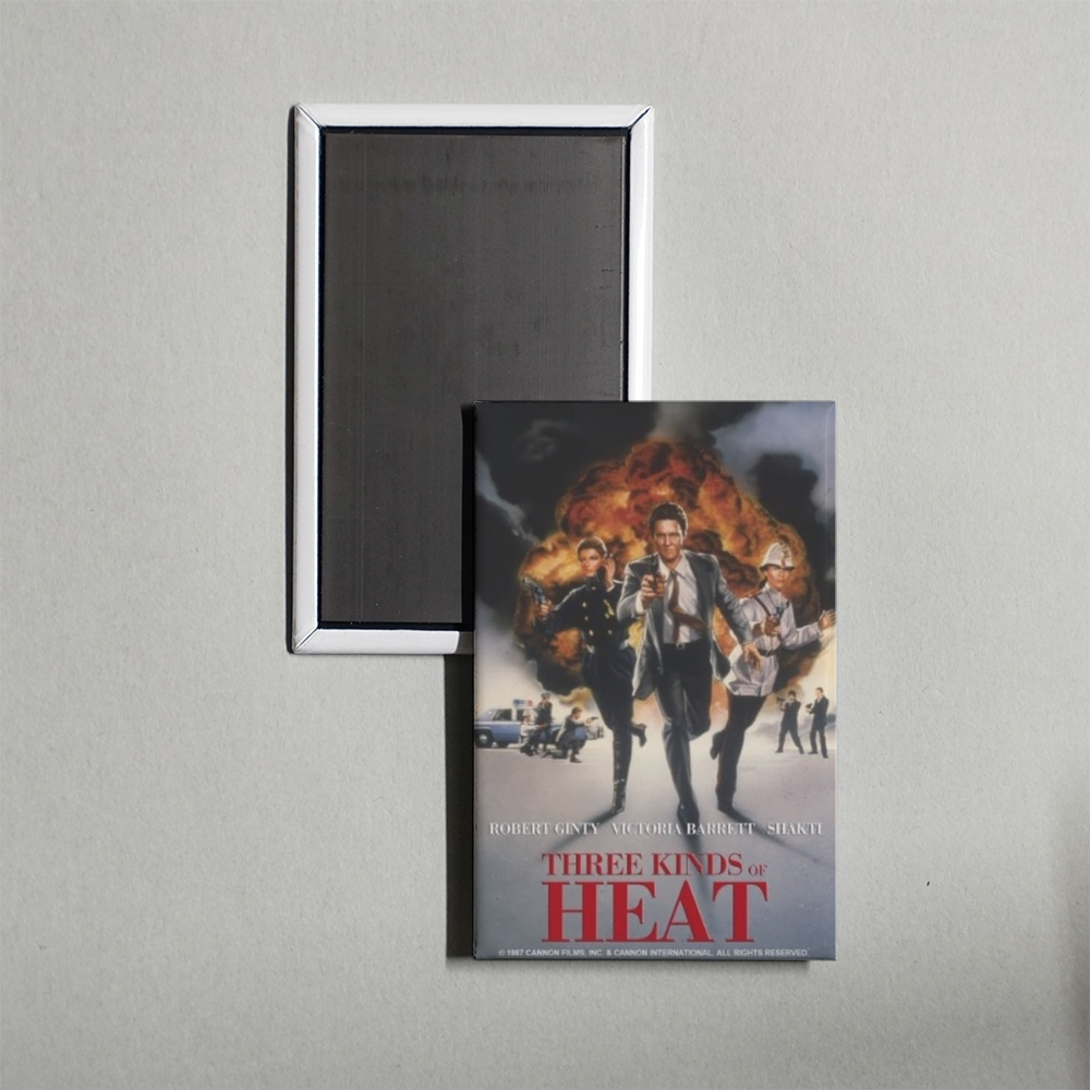Three Kinds of Heat Mini Movie Fridge Magnet