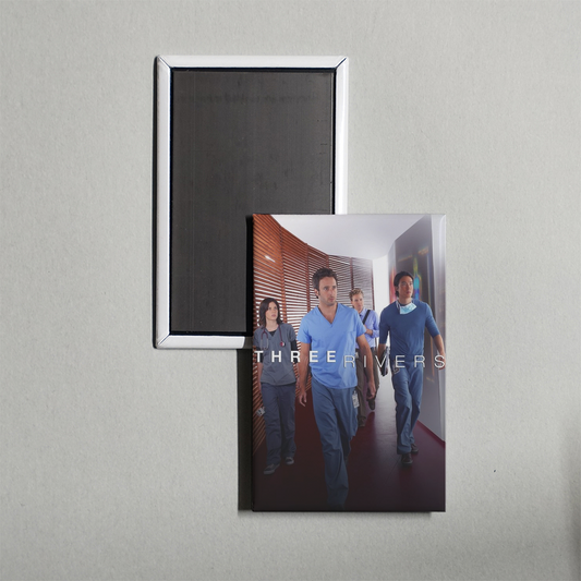 Three Rivers TV Show Fridge Magnet