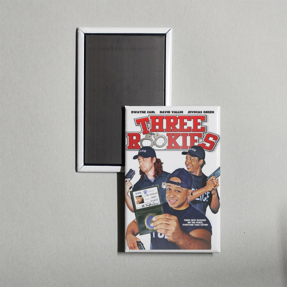 Three Rookies Mini Movie Fridge Magnet