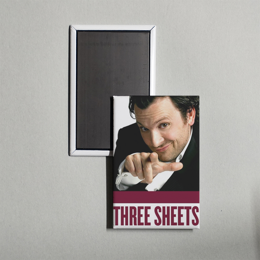 Three Sheets TV Show Fridge Magnet
