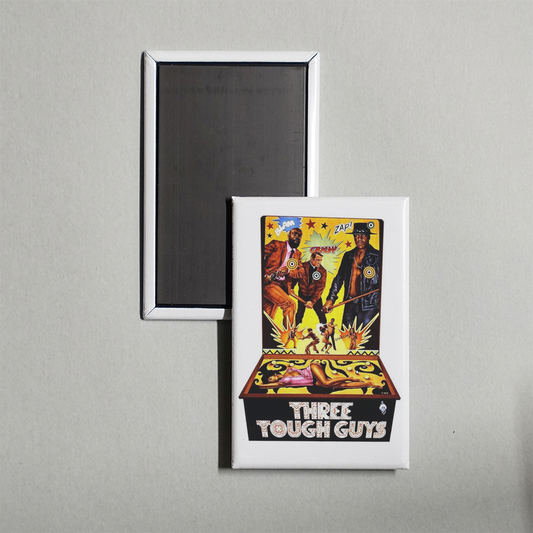 Three Tough Guys Mini Movie Fridge Magnet