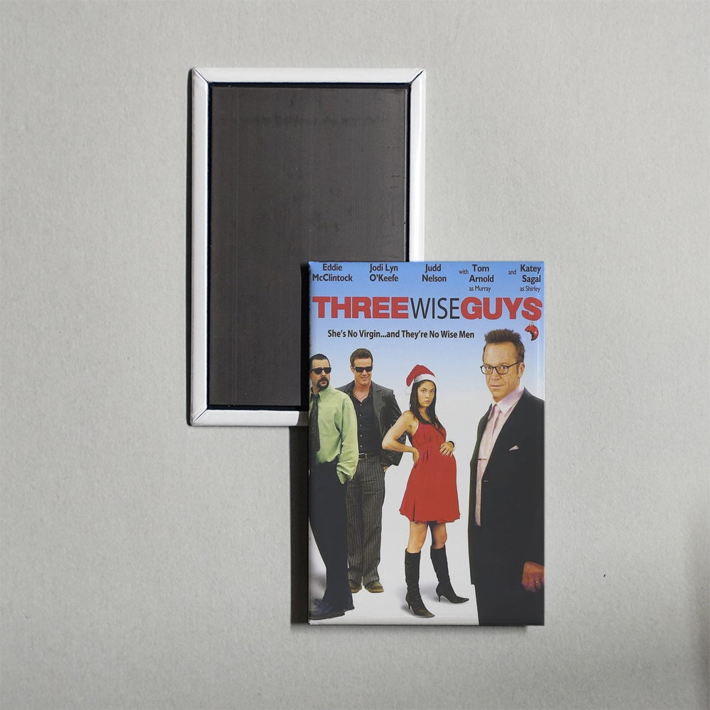 Three Wise Guys Mini Movie Fridge Magnet