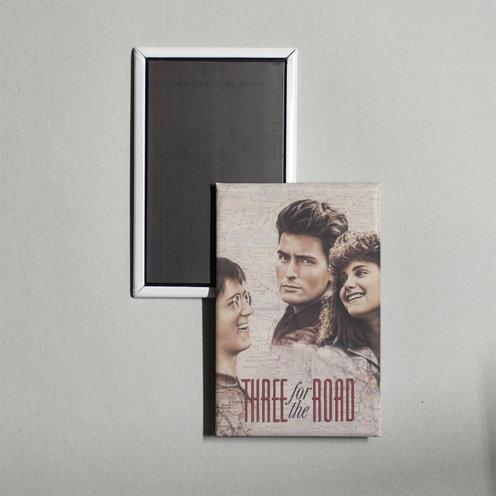 Three for the Road Mini Movie Fridge Magnet