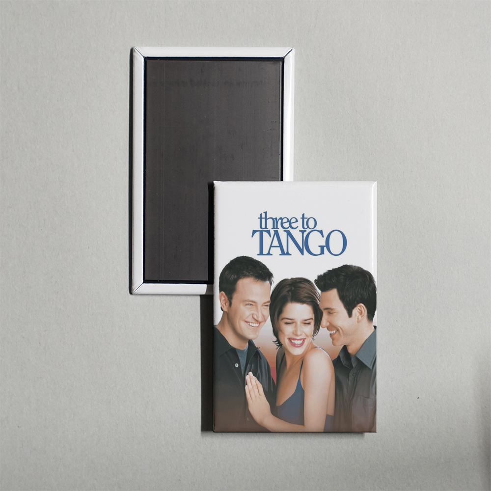 Three to Tango Mini Movie Fridge Magnet
