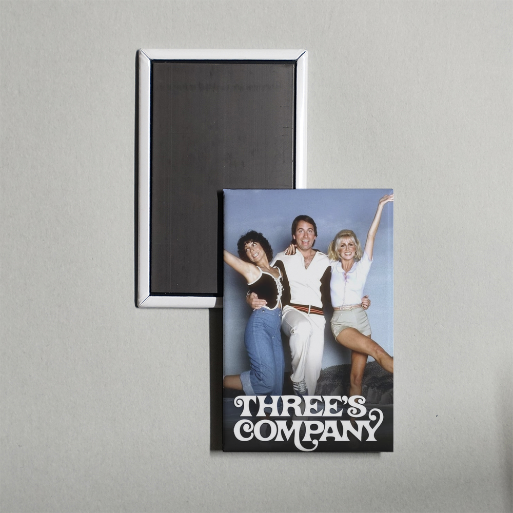 Three's Company TV Show Fridge Magnet