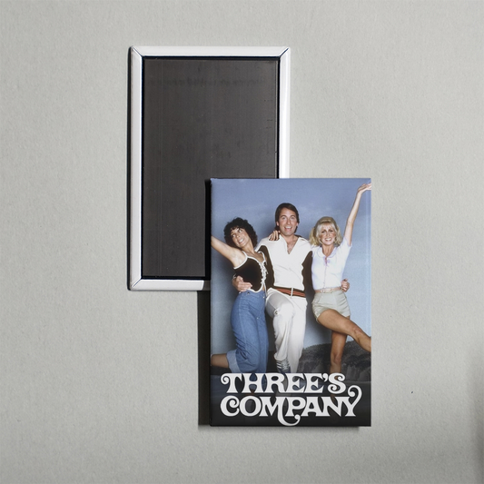 Three's Company TV Show Fridge Magnet