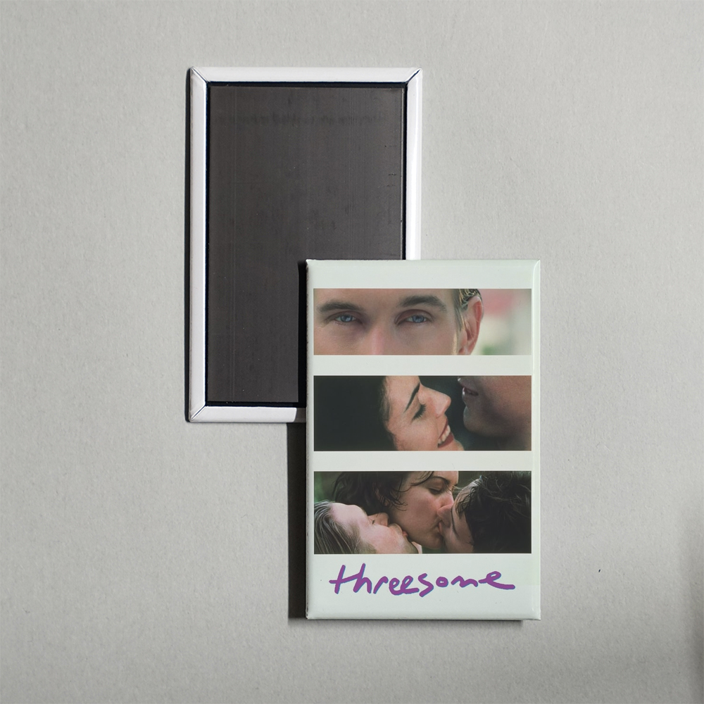 Threesome Mini Movie Fridge Magnet
