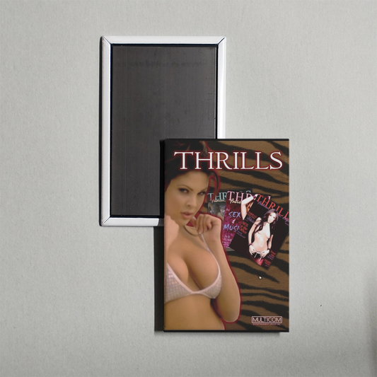 Thrills TV Show Fridge Magnet
