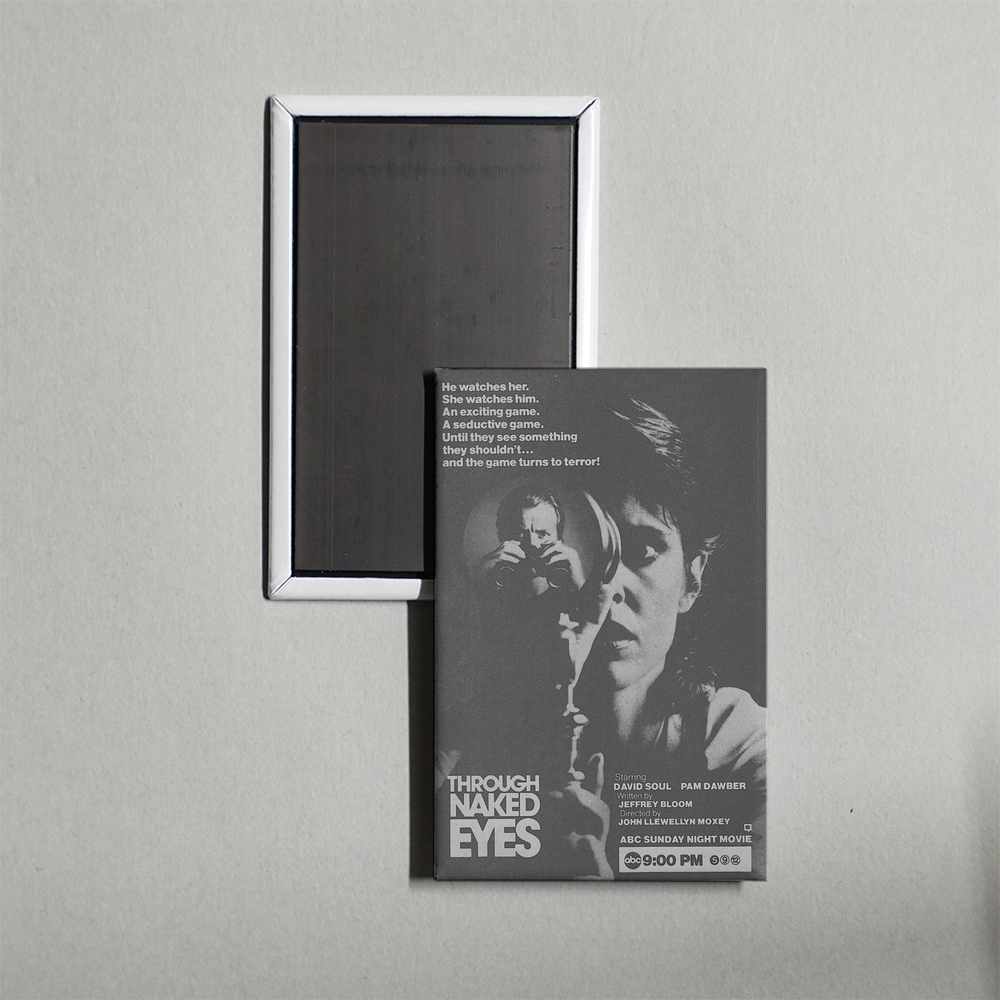 Through Naked Eyes Mini Movie Fridge Magnet