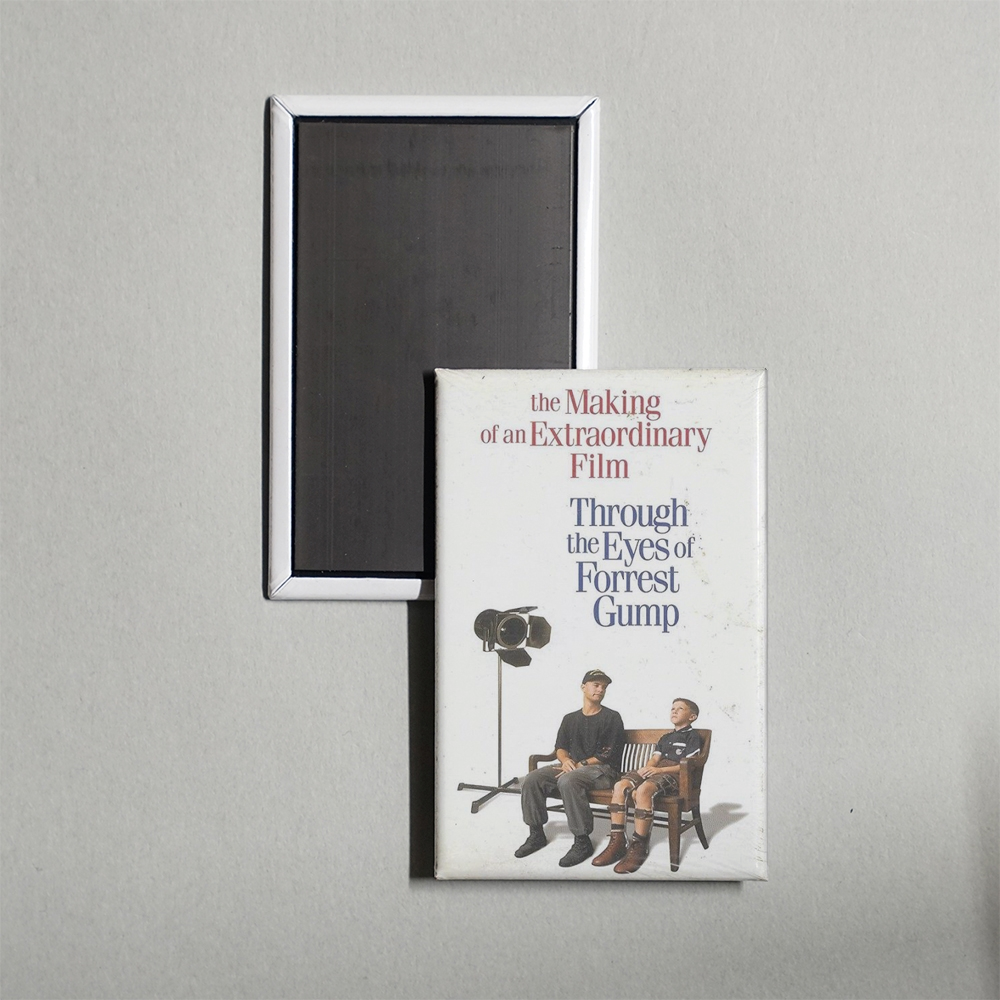 Through the Eyes of Forrest Gump Mini Movie Fridge Magnet