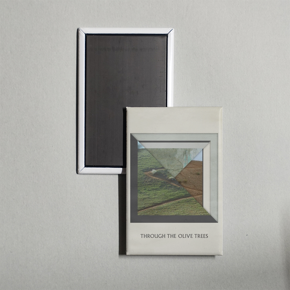 Through the Olive Trees Mini Movie Fridge Magnet