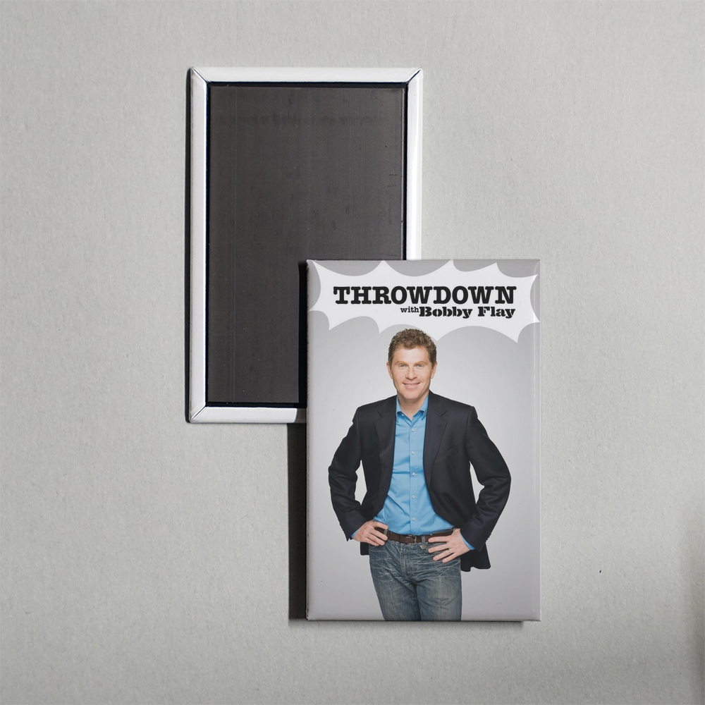 Throwdown! with Bobby Flay TV Show Fridge Magnet