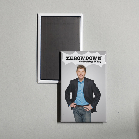 Throwdown! with Bobby Flay TV Show Fridge Magnet