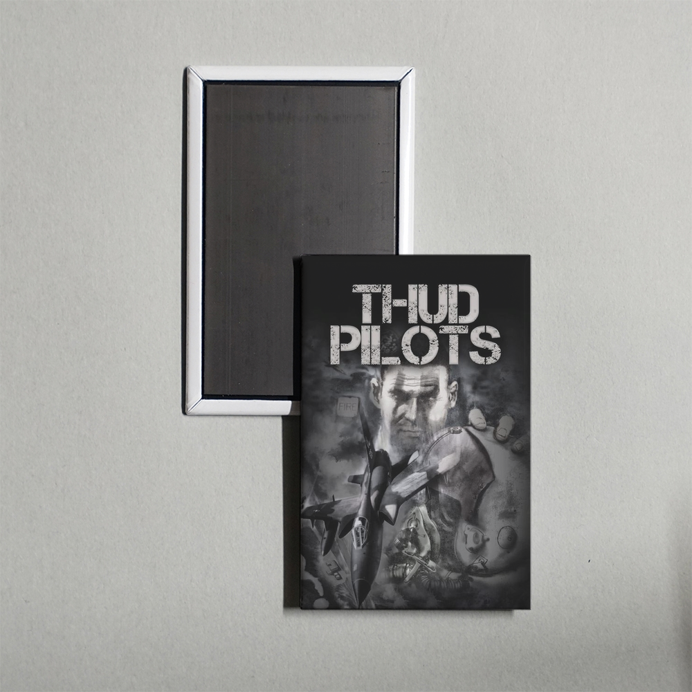 Thud Pilots Mini Movie Fridge Magnet