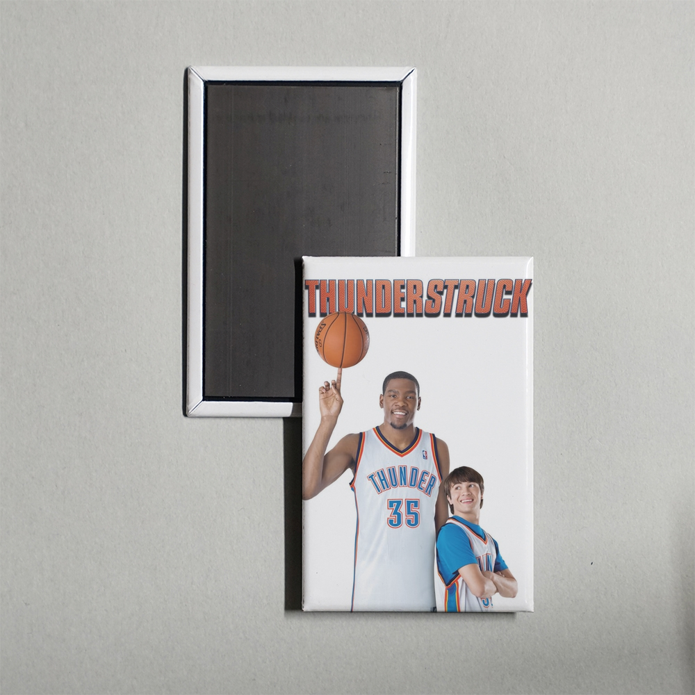 Thunderstruck Mini Movie Fridge Magnet