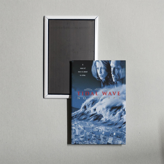 Tidal Wave No Escape Mini Movie Fridge Magnet