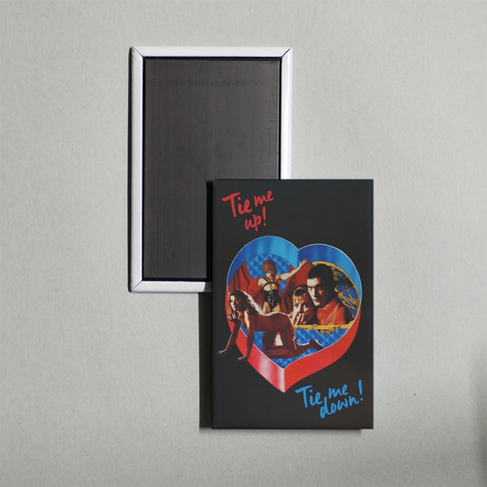 Tie Me Up! Tie Me Down! Mini Movie Fridge Magnet