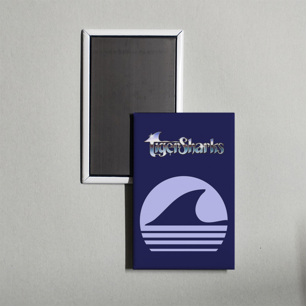 TigerSharks TV Show Fridge Magnet