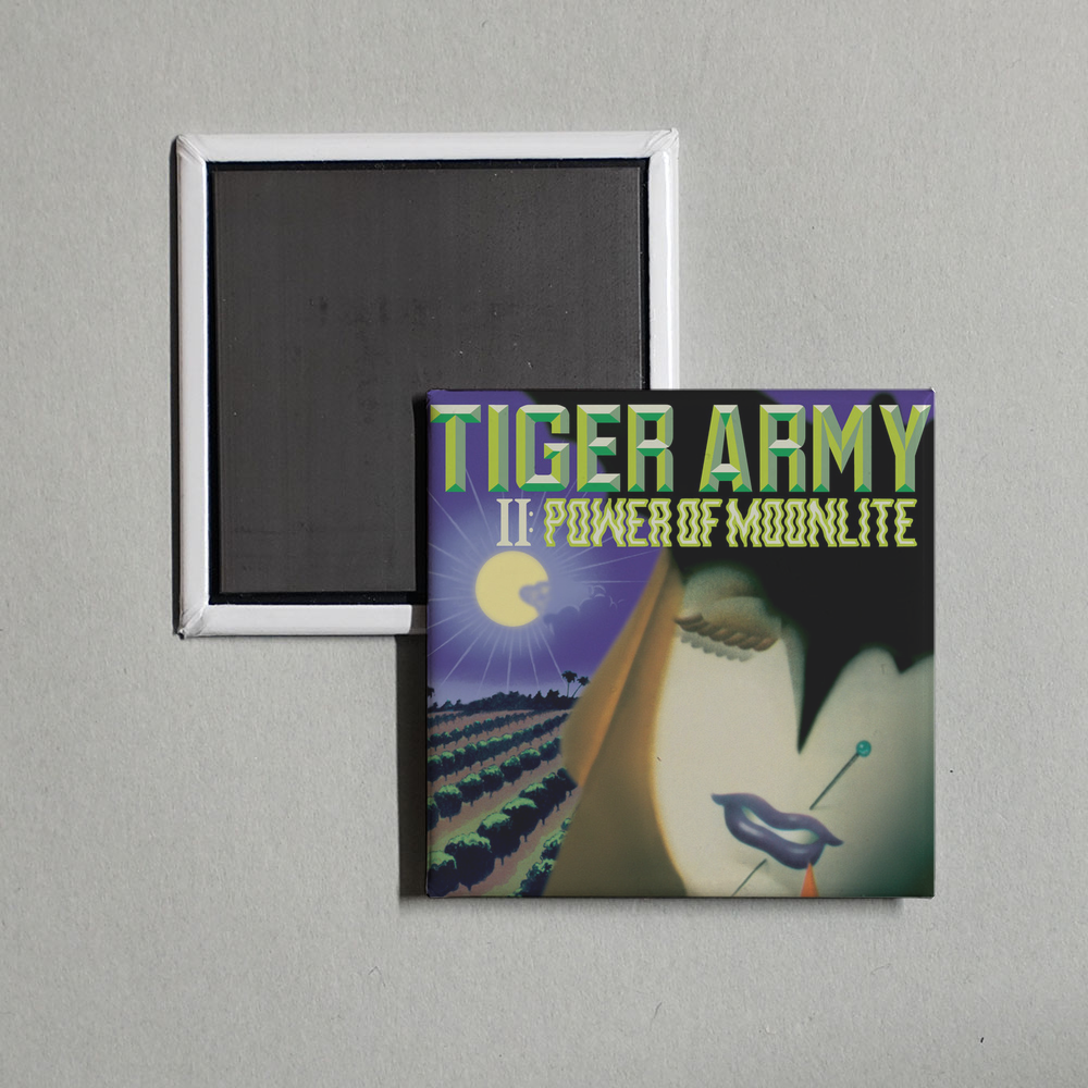 Tiger Army - II Power Of Moonlite Album Cover Fridge Magnet