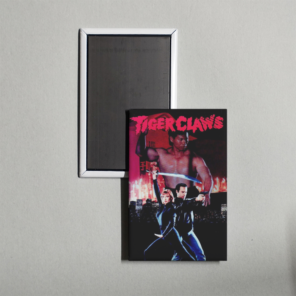 Tiger Claws Mini Movie Fridge Magnet