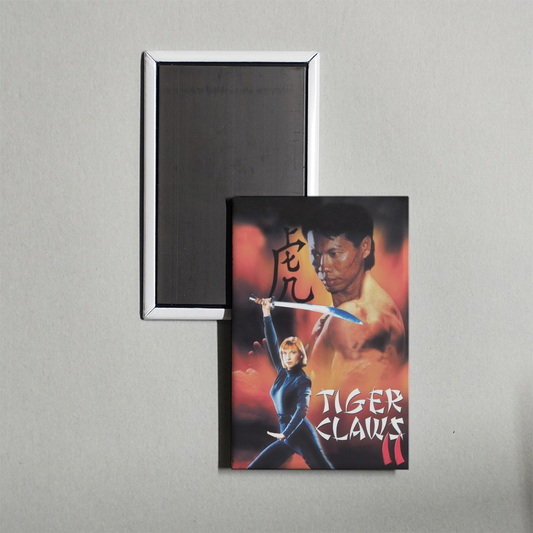 Tiger Claws II Mini Movie Fridge Magnet