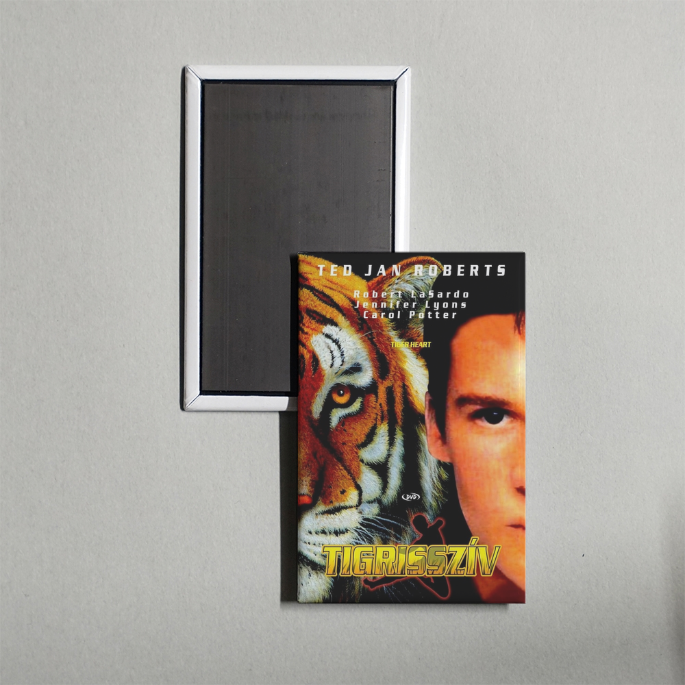 Tiger Heart Mini Movie Fridge Magnet