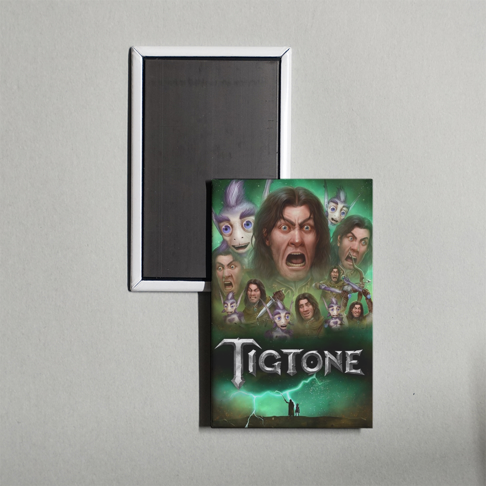 Tigtone TV Show Fridge Magnet