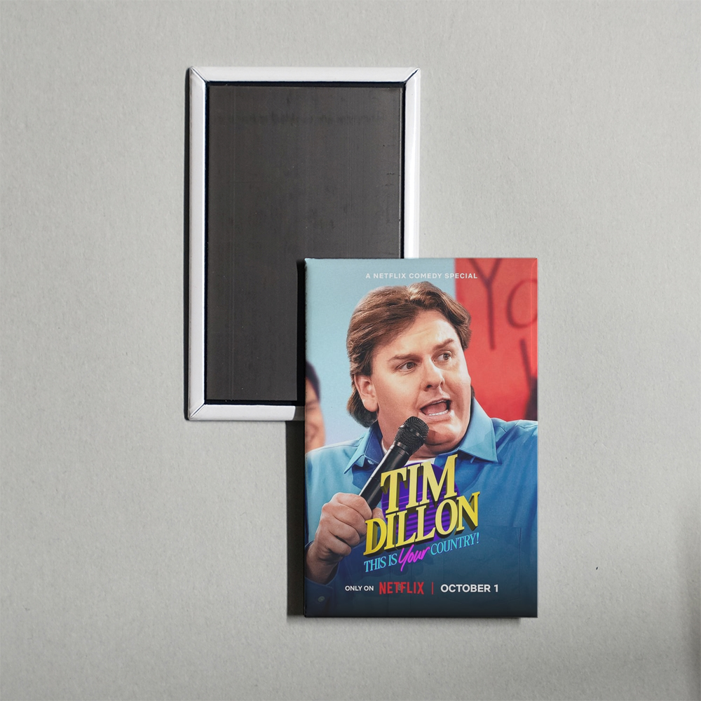 Tim Dillon This Is Your Country Mini Movie Fridge Magnet