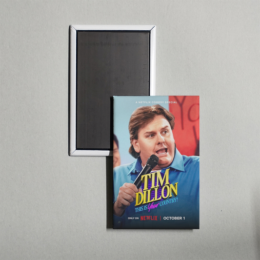 Tim Dillon This Is Your Country Mini Movie Fridge Magnet