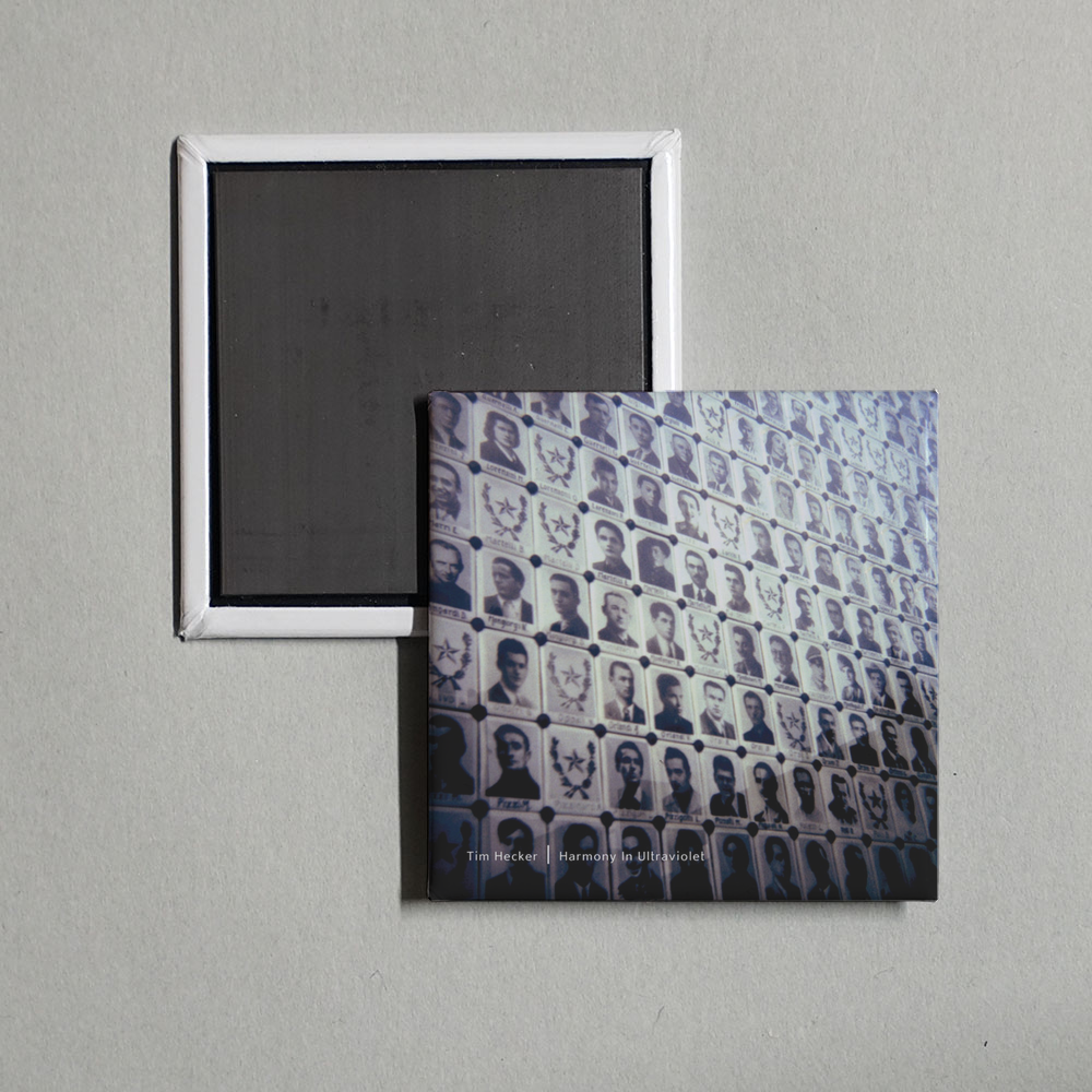 Tim Hecker - Harmony in Ultraviolet Album Cover Fridge Magnet