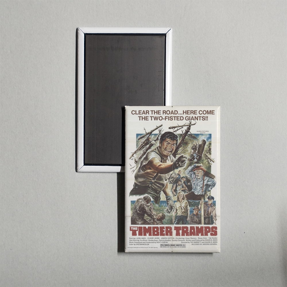 Timber Tramps Mini Movie Fridge Magnet