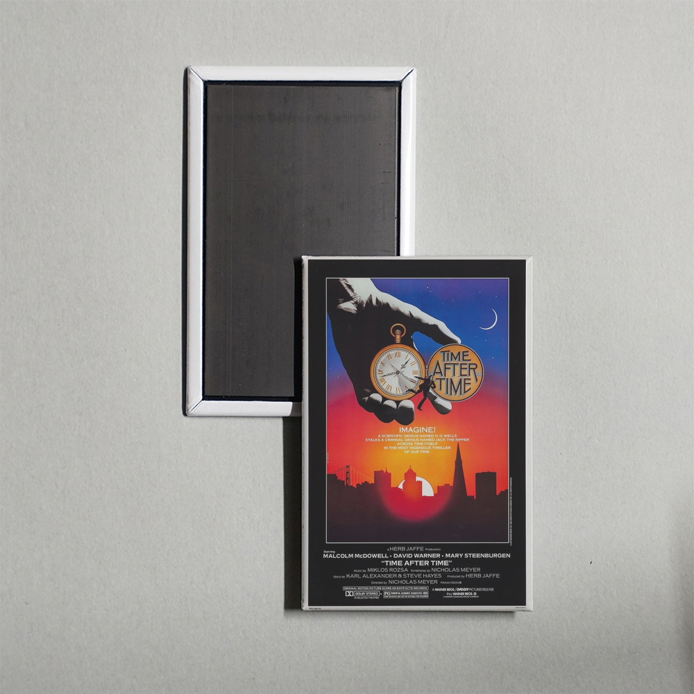 Time After Time Mini Movie Fridge Magnet
