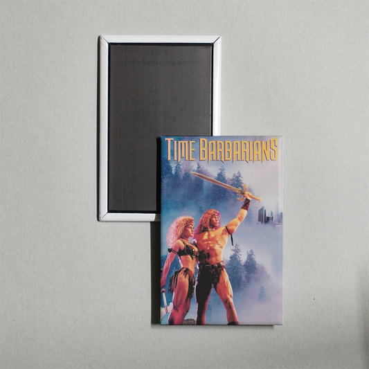 Time Barbarians Mini Movie Fridge Magnet