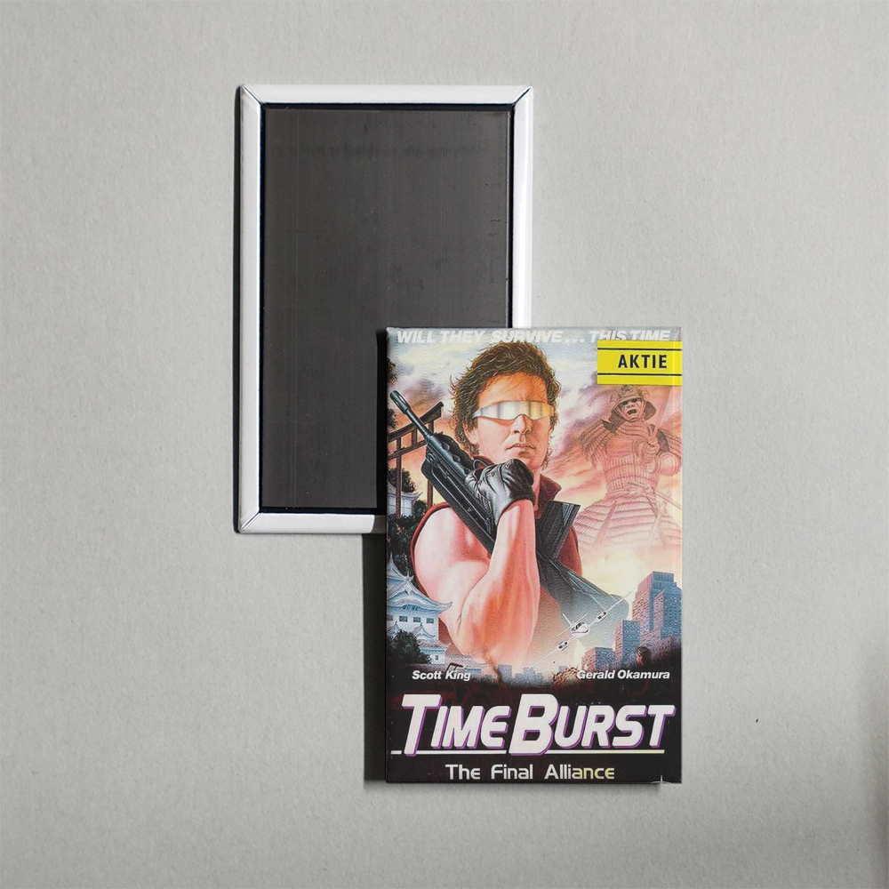 Time Burst The Final Alliance Mini Movie Fridge Magnet