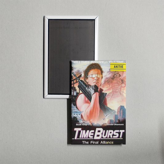 Time Burst The Final Alliance Mini Movie Fridge Magnet